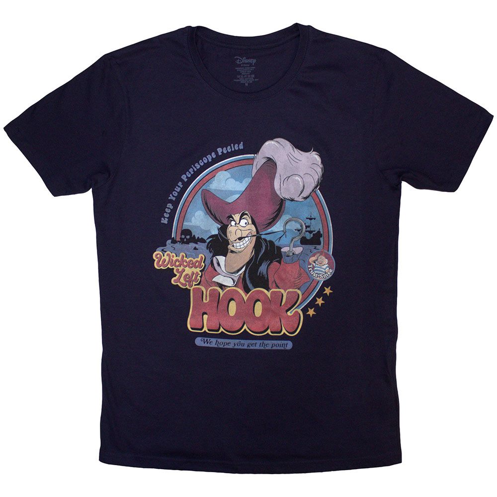 Disney Peter Pan - Wicked Left Hook Herren TShirt - Dunkelblau